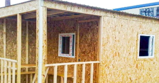 Сарай из дерева под ключ в Мценске – строительствопо цене от 41392 рублей