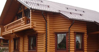 Строительство дома из оцилиндрованного бревна в Мценске - от 134524 рублей