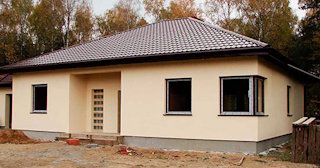 Одноэтажный дом из газобетона под ключ: стоимость от 134524 рублей в Мценске